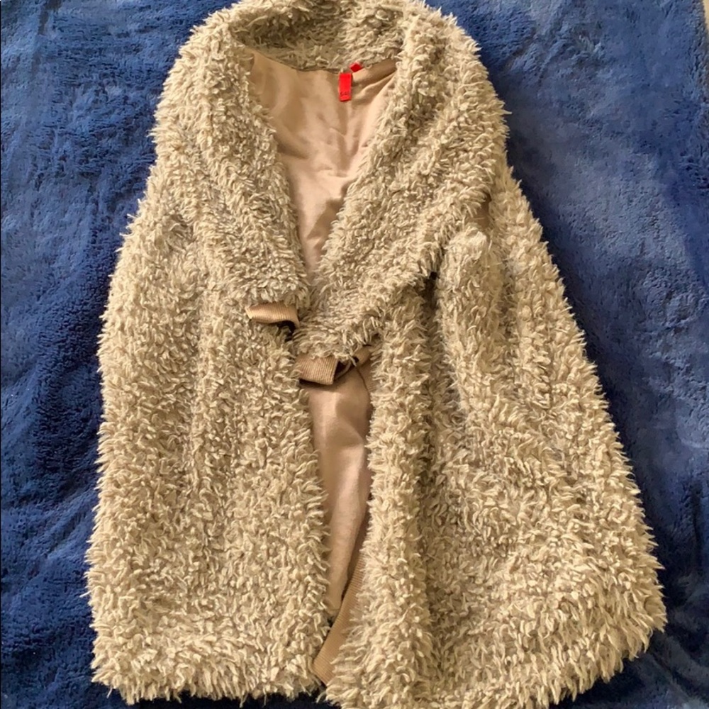Faux fur vest